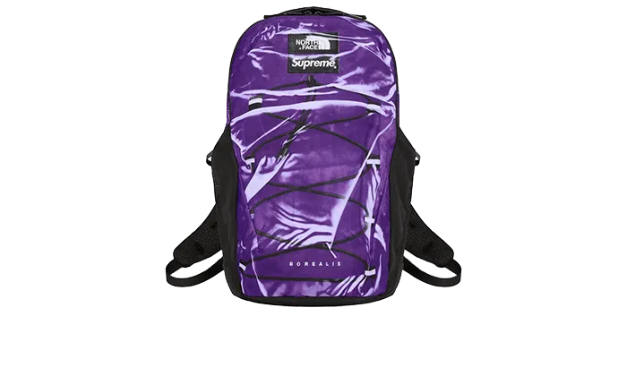 Supreme The North Face Printed Borealis Backpack Purple