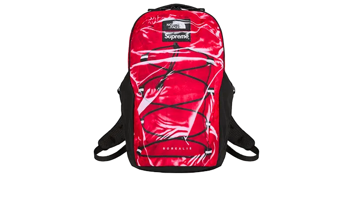 Supreme The North Face Printed Borealis Backpack Red