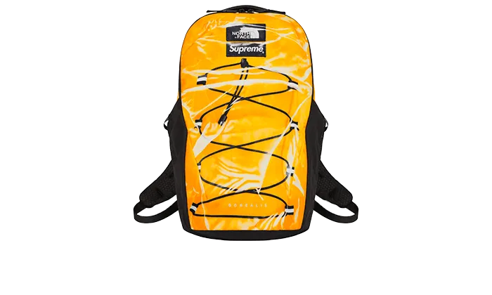 Supreme The North Face Printed Borealis Backpack Yellow