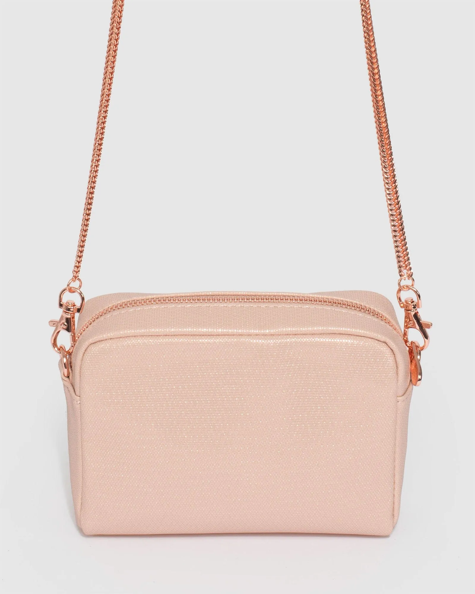 Suri Rose Gold Crossbody Bag