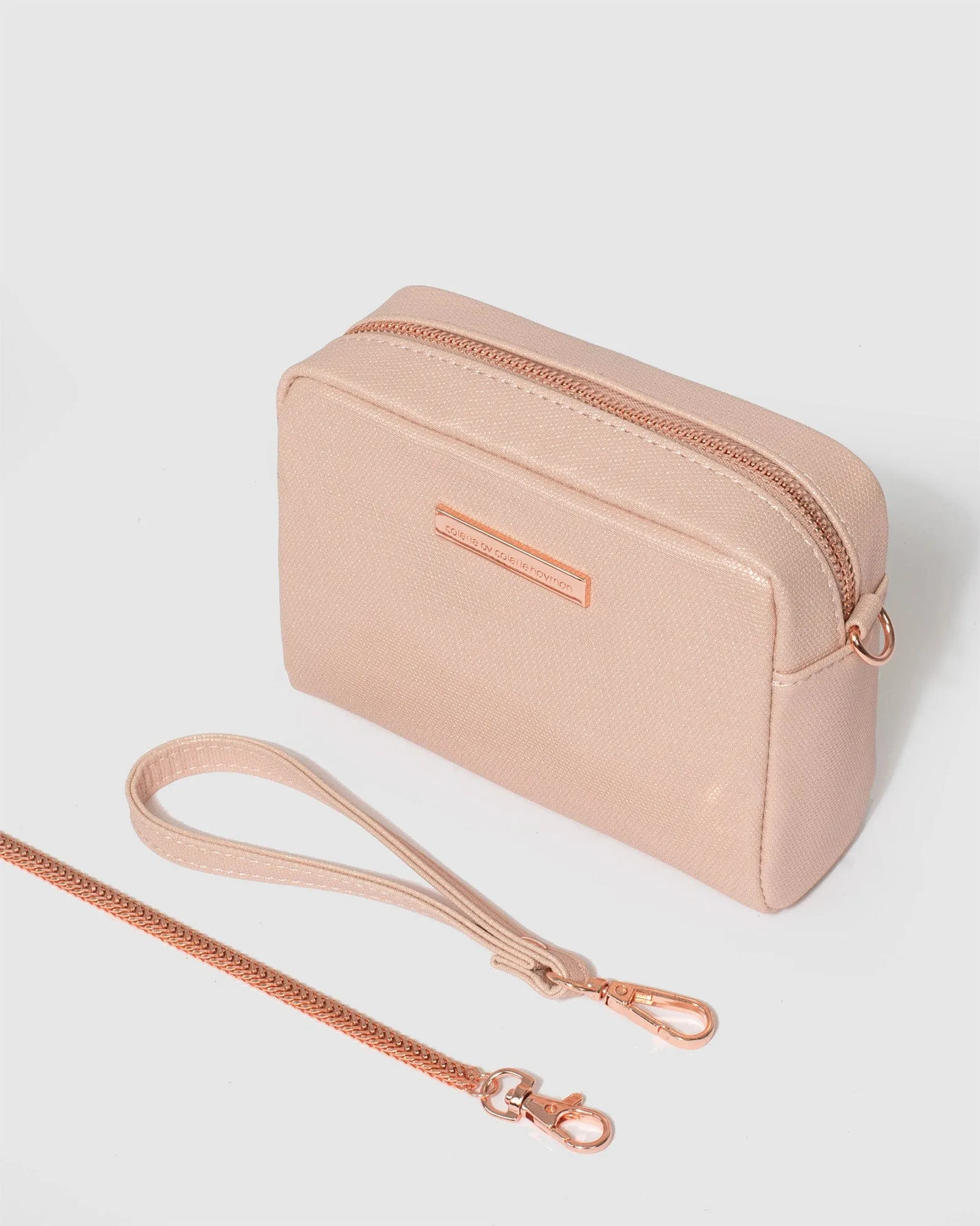 Suri Rose Gold Crossbody Bag