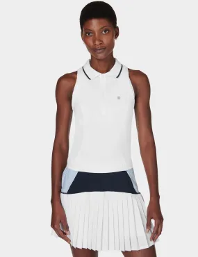 Sweaty Betty Power Match Point Tennis Vest - White