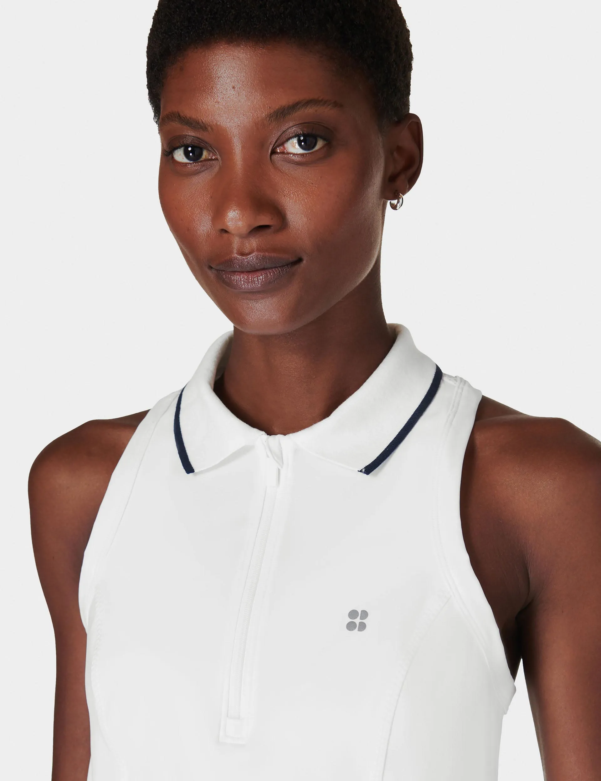 Sweaty Betty Power Match Point Tennis Vest - White