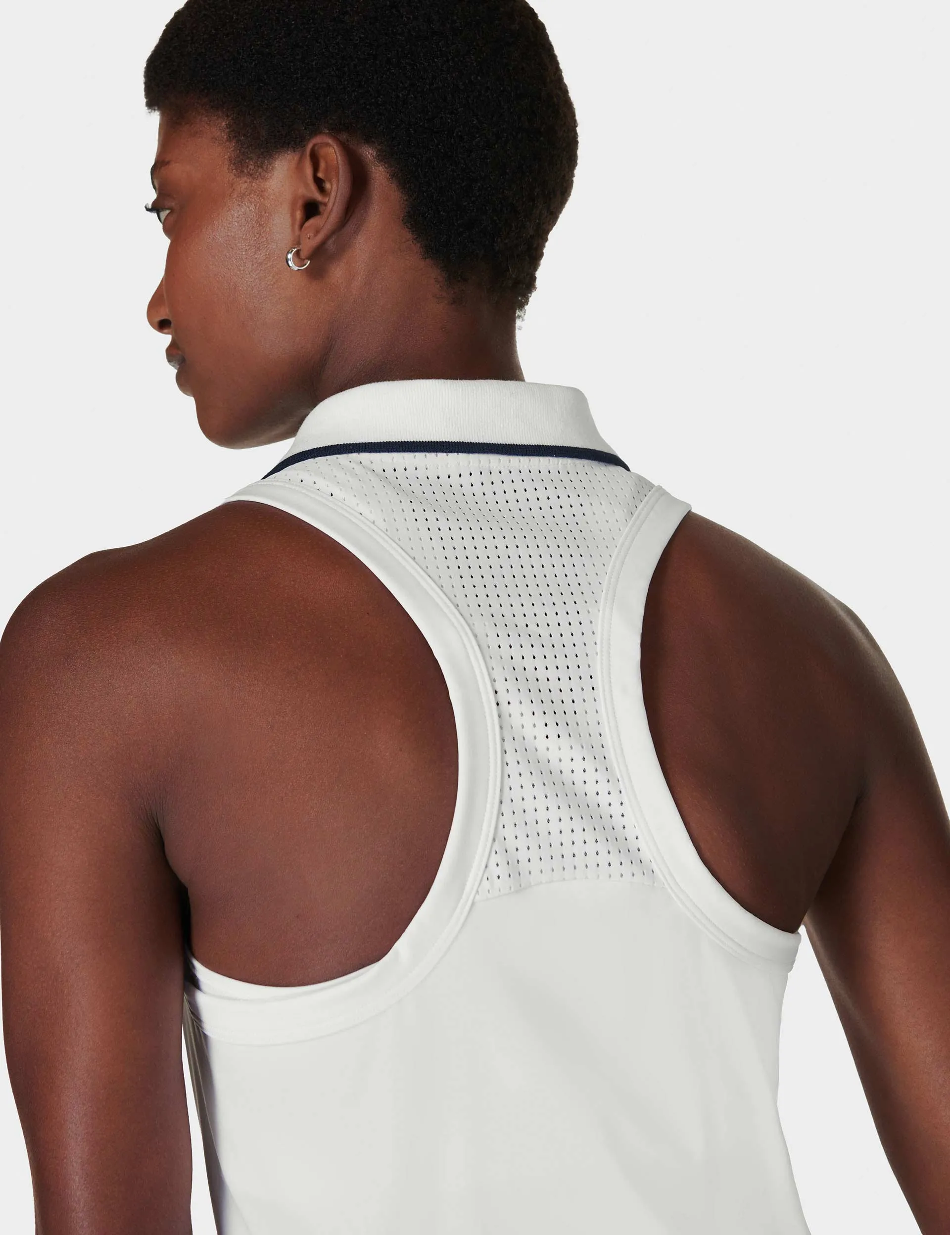 Sweaty Betty Power Match Point Tennis Vest - White