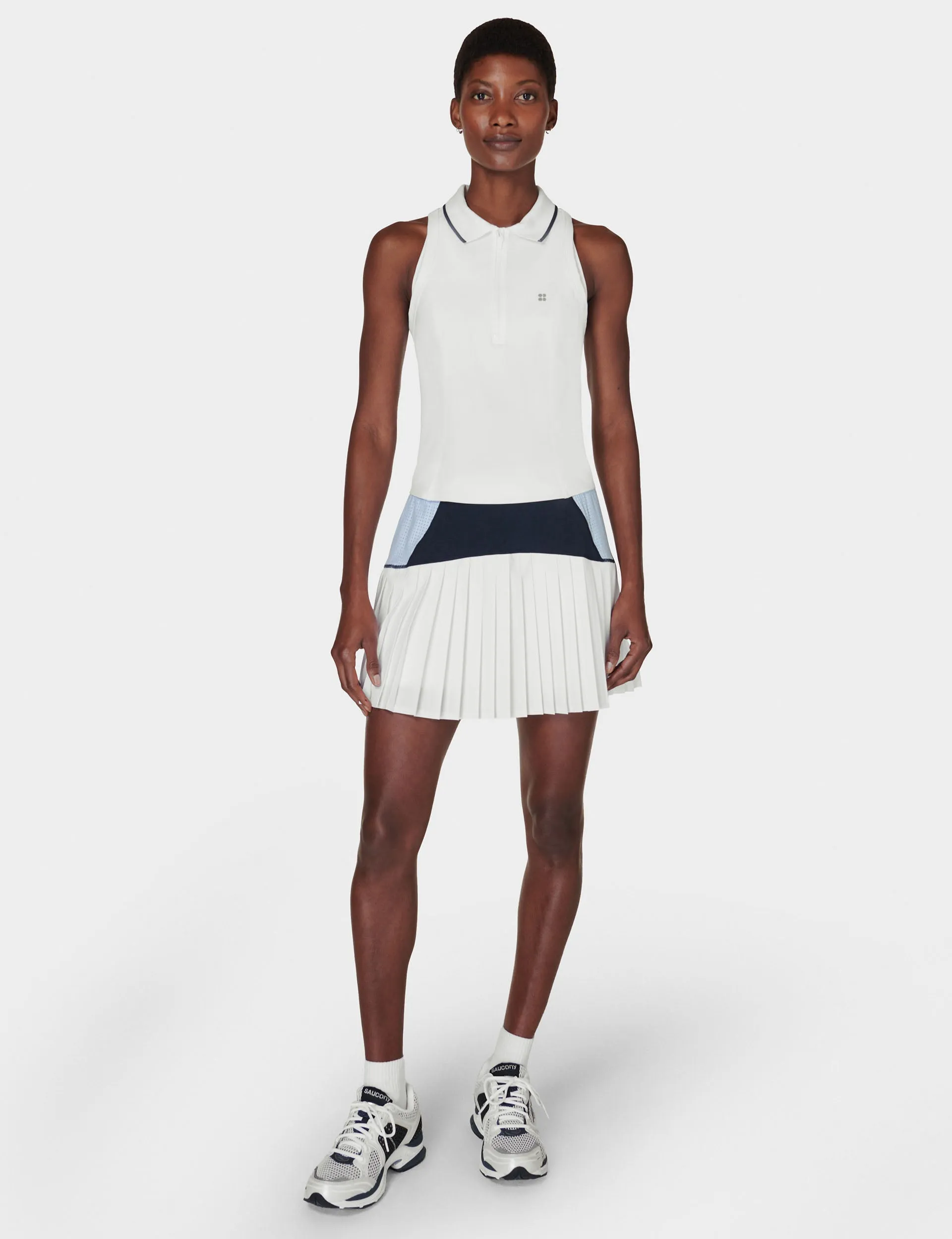 Sweaty Betty Power Match Point Tennis Vest - White