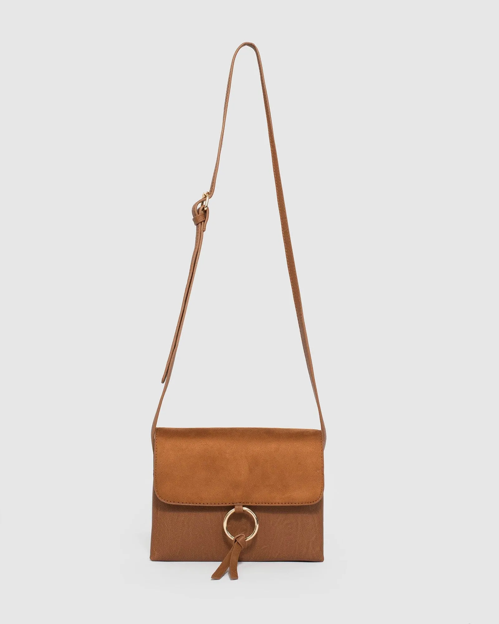 Tan Brooklyn Crossbody Bag