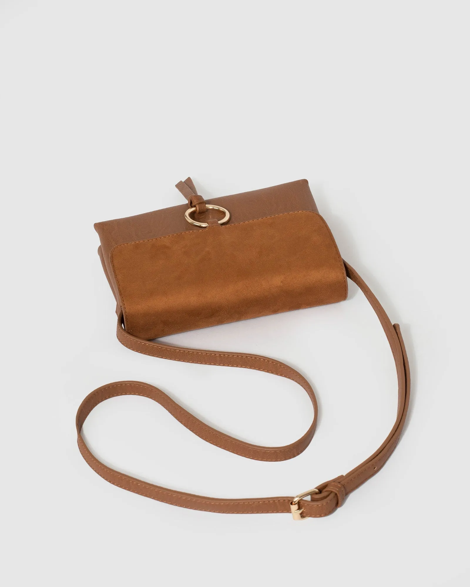 Tan Brooklyn Crossbody Bag