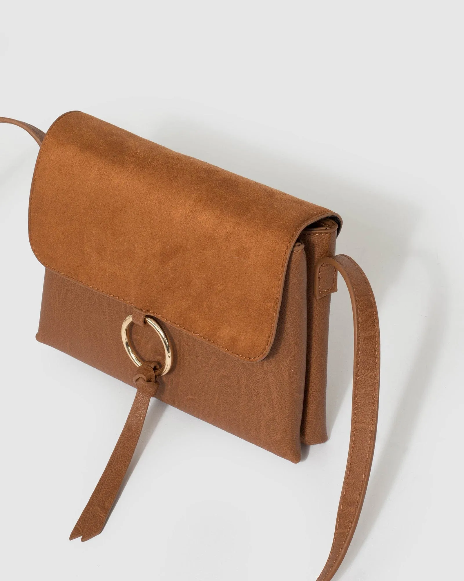 Tan Brooklyn Crossbody Bag