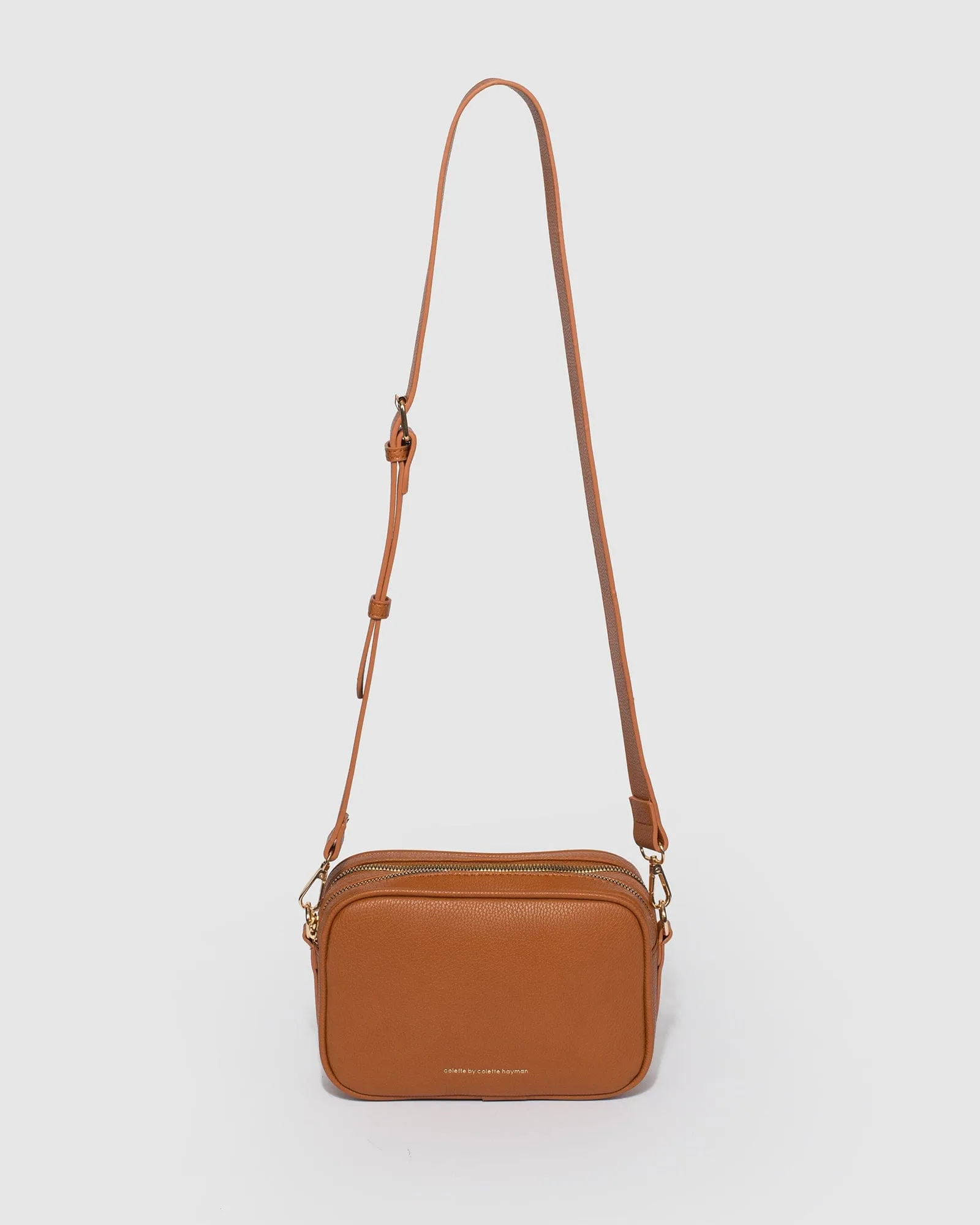 Tan Selena Crossbody Bag