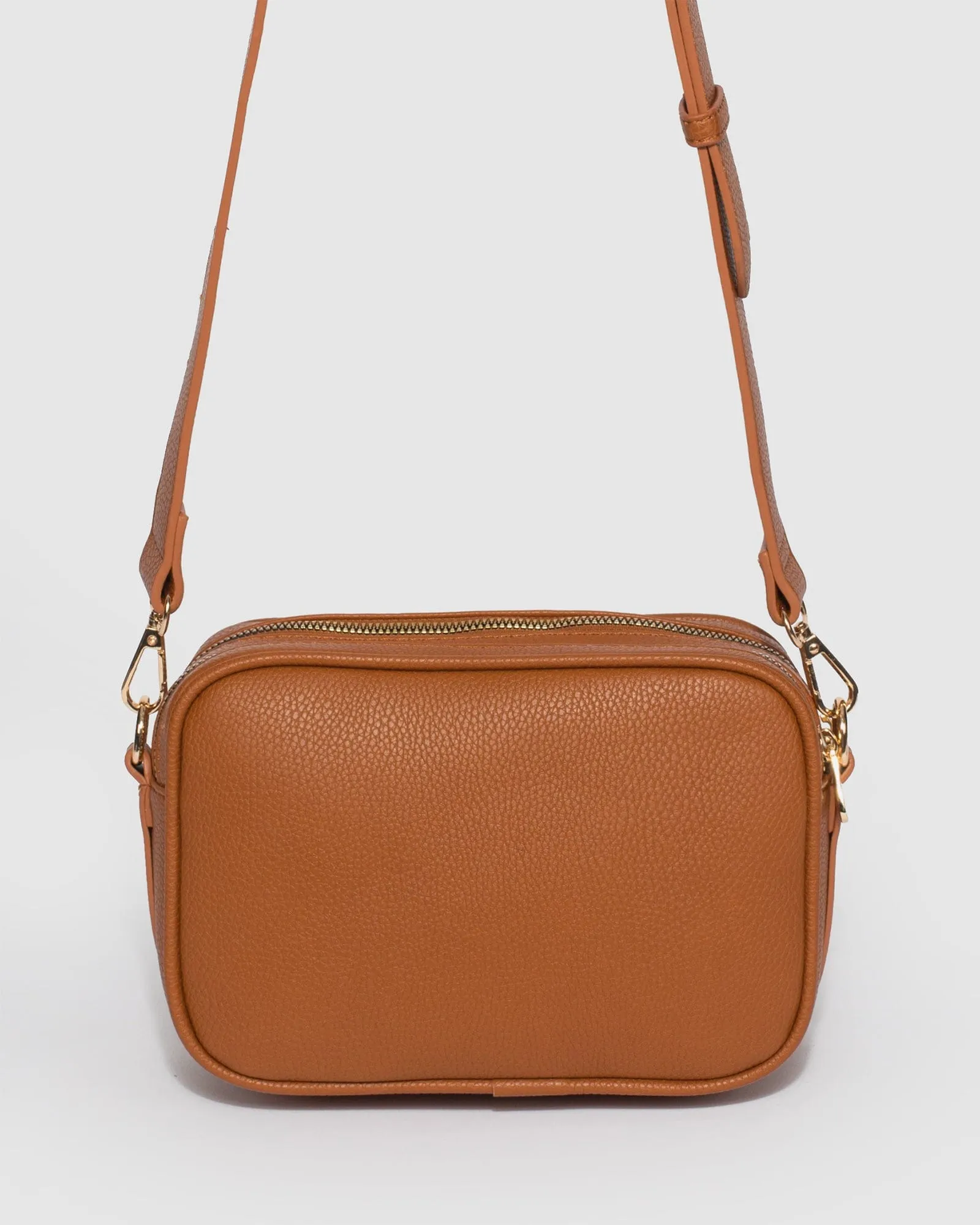 Tan Selena Crossbody Bag