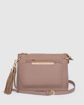 Taupe Sophia Crossbody Bag