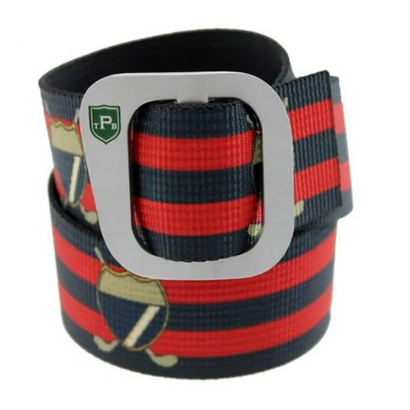 TB Phelps Brunswick Aluminum Slide Belt Golf Crest