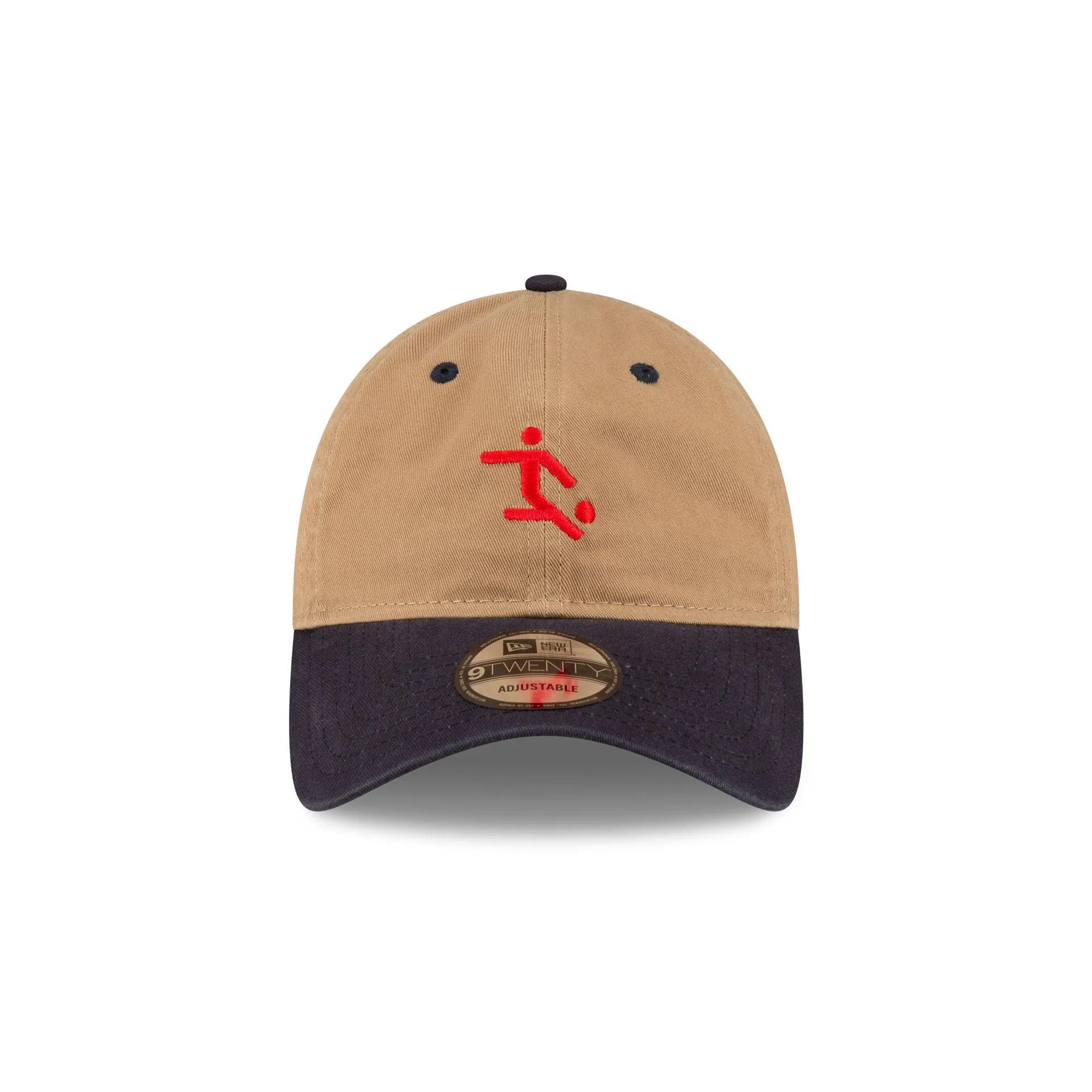 Team USA Soccer Khaki 9TWENTY Adjustable Hat