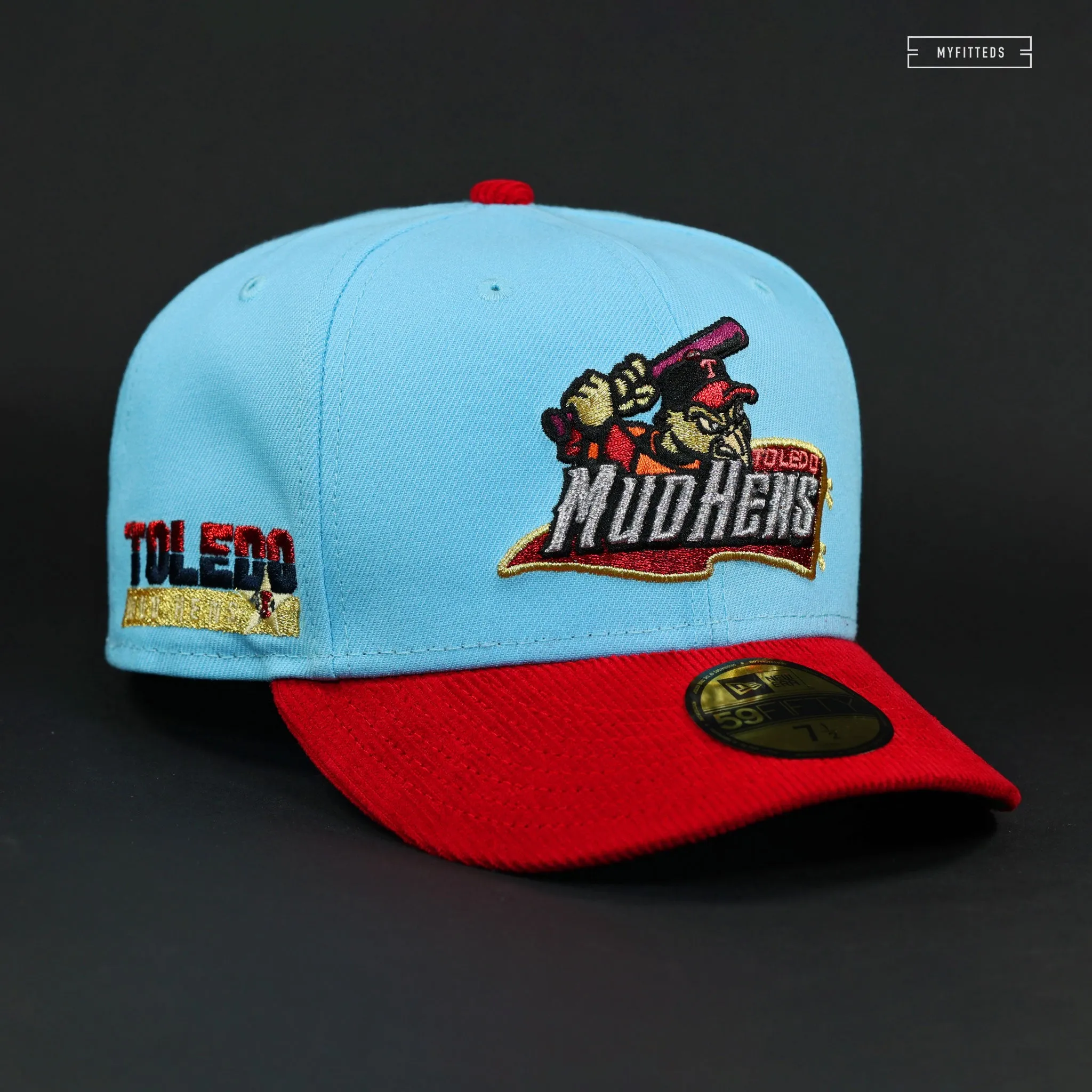 TOLEDO MUDHENS TEAM USA BASKETBALL 25TH ANNIVERSARY NEW ERA FITTED CAP