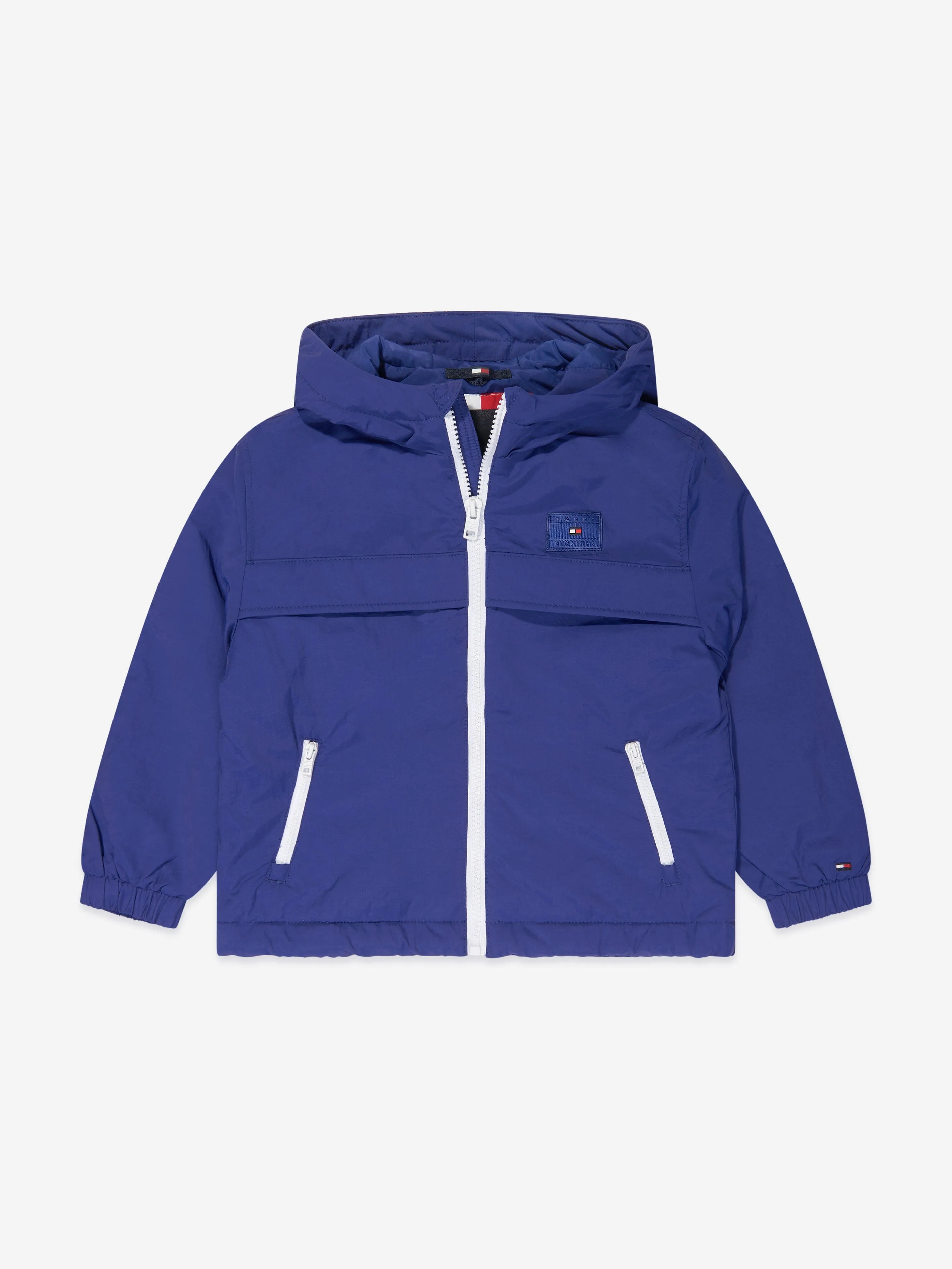 Tommy Hilfiger Boys Hero Chicago Padded Jacket in Blue