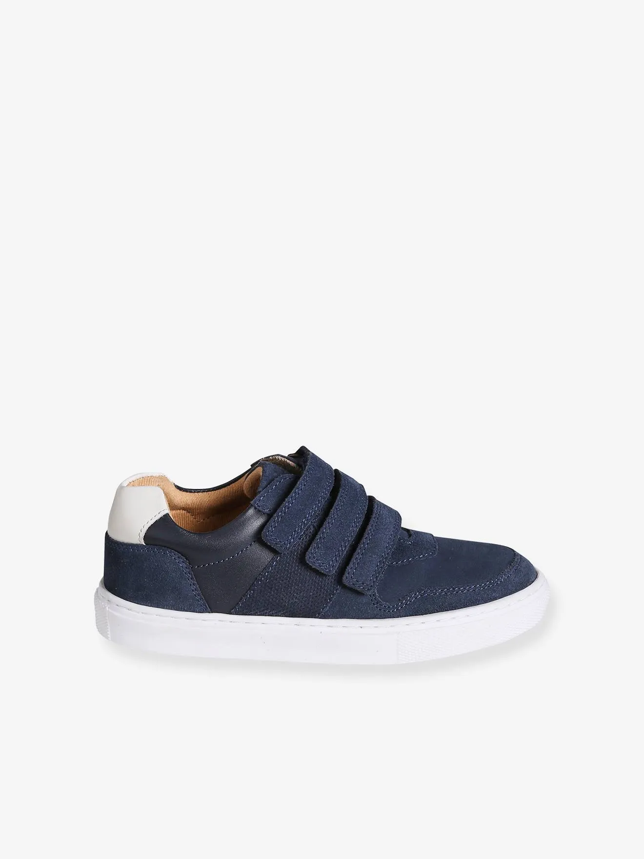 Trainers with Hook-&-Loop Straps, for Boys - navy blue