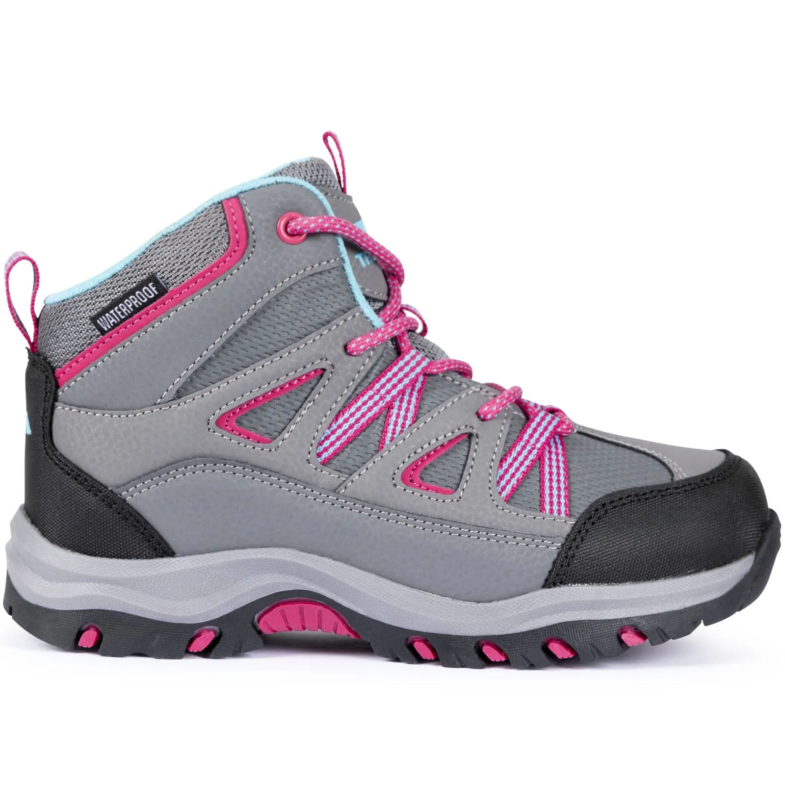 Trespass Kids Gullion II Mid Rise Waterproof Walking Boots