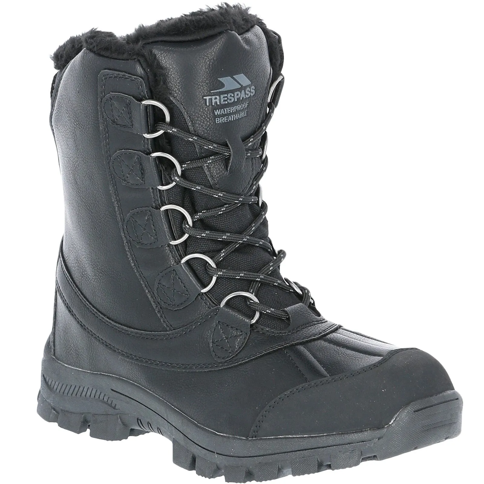 Trespass Mens Kareem Waterproof Snow Boots