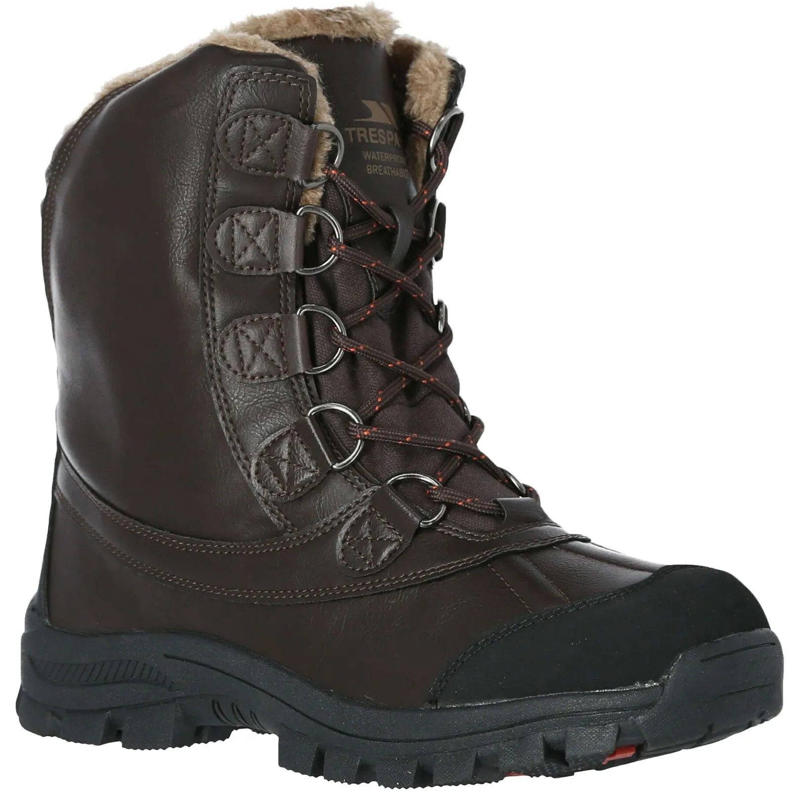 Trespass Mens Kareem Waterproof Snow Boots