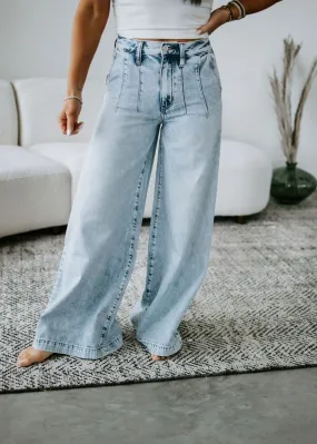 Ultra Wide Leg KanCan Jeans