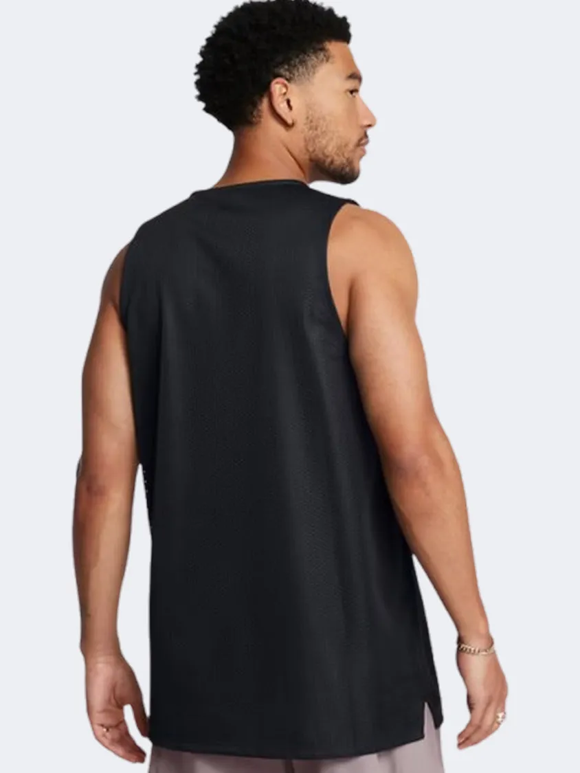 Under Armour Baseline Reversible Men Basketball Tank Black/Grey/White