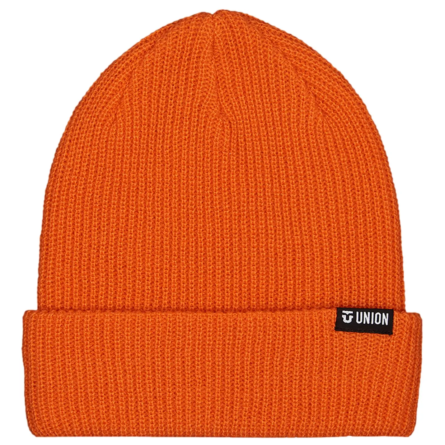 UNION BEANIE SNOWBOARD ORANGE LOW CUFF