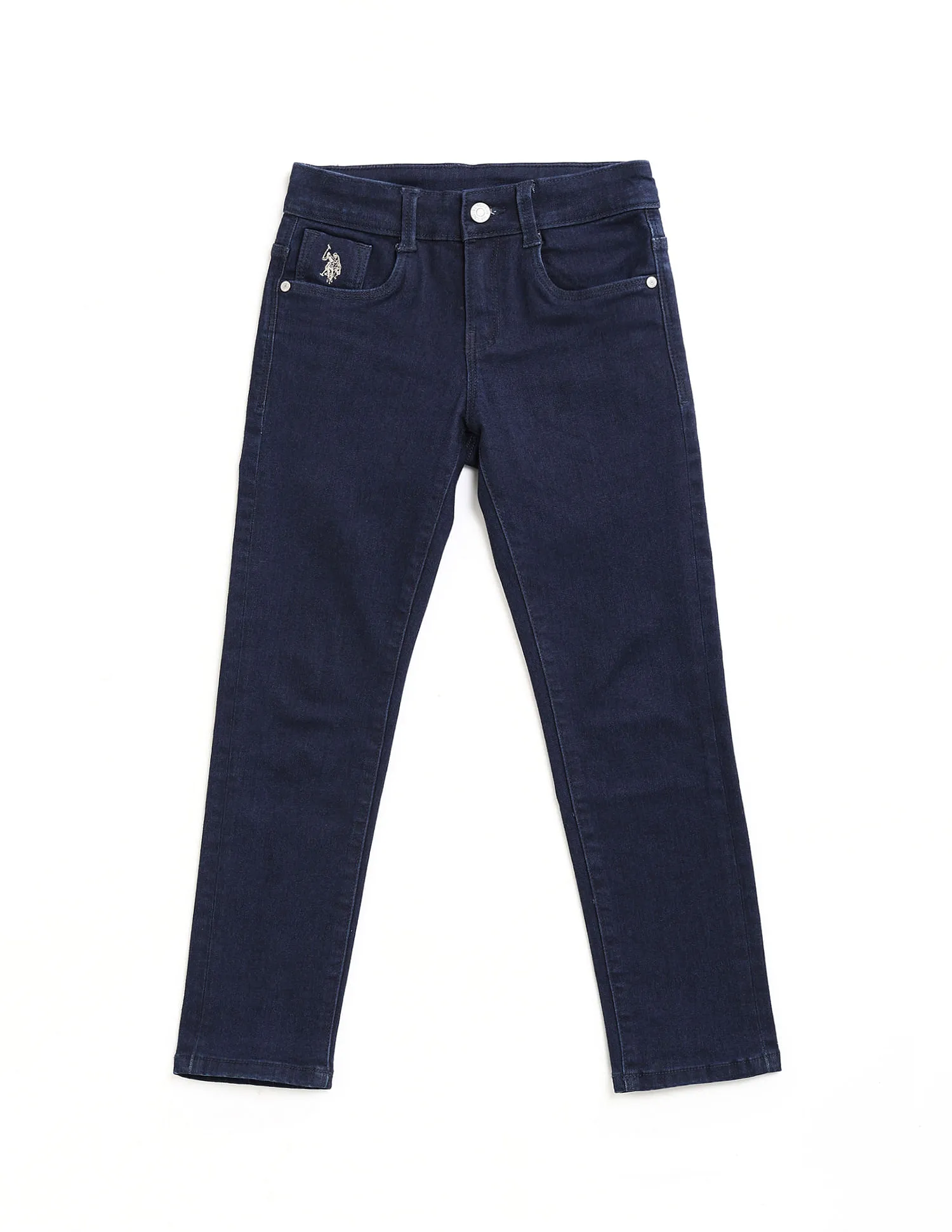 U.S. Polo Assn. Kids Boys Slim Fit Blue Jeans