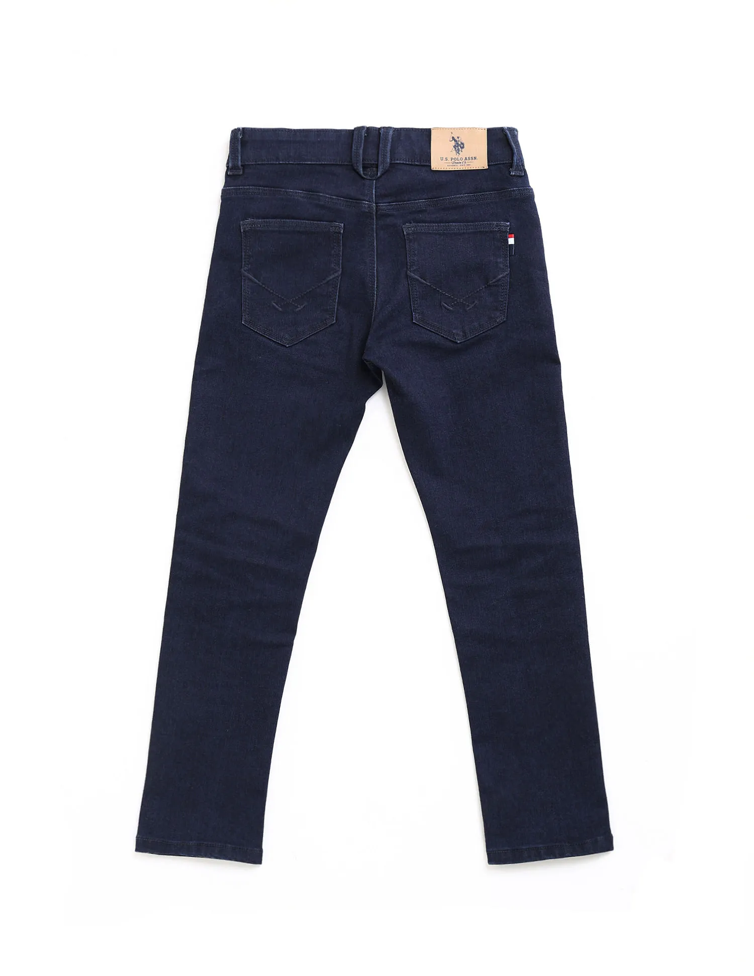 U.S. Polo Assn. Kids Boys Slim Fit Blue Jeans