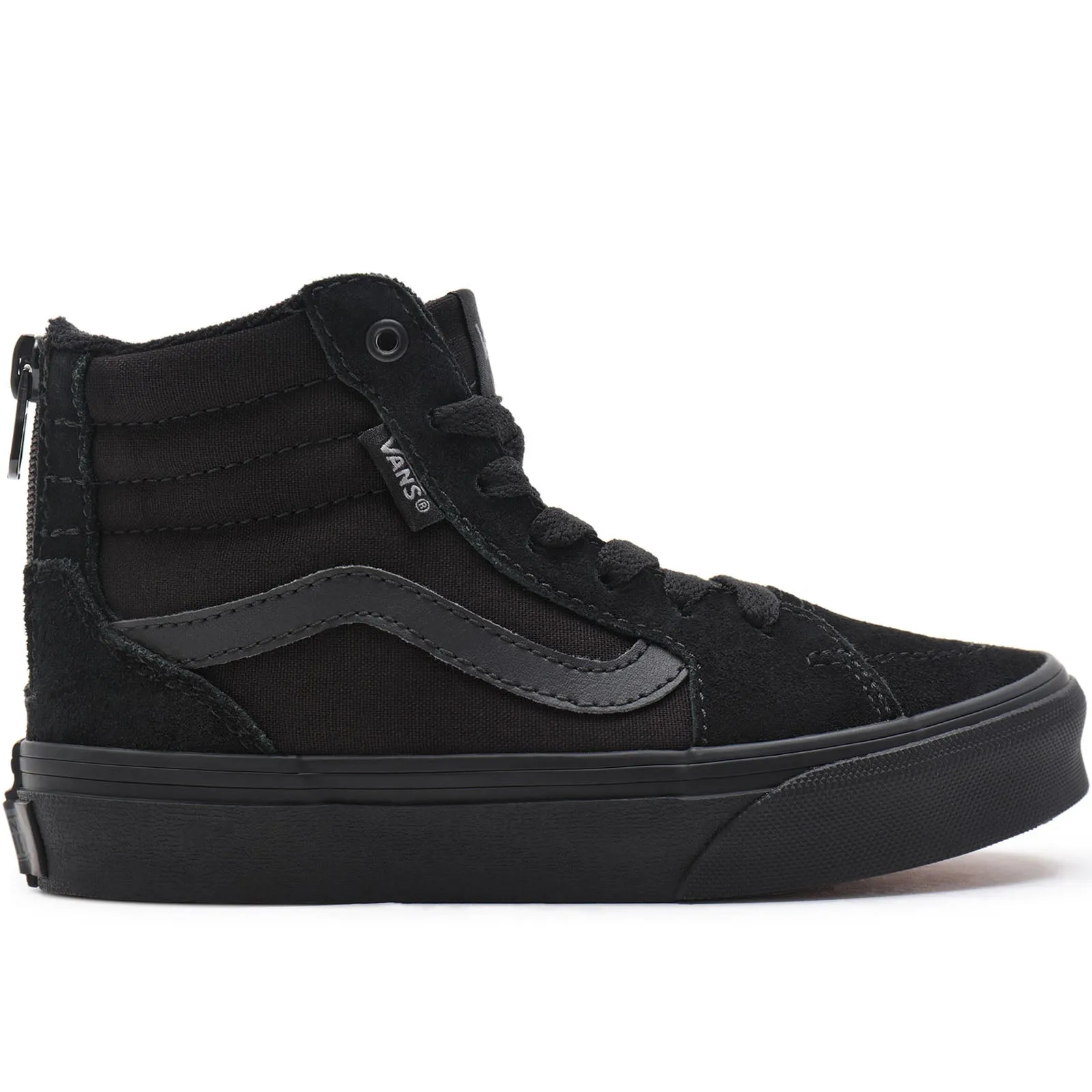 Vans Kids Filmore Hi High Top Zipped Trainers - Black