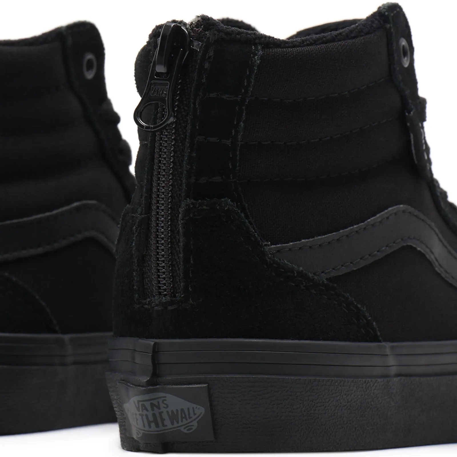 Vans Kids Filmore Hi High Top Zipped Trainers - Black