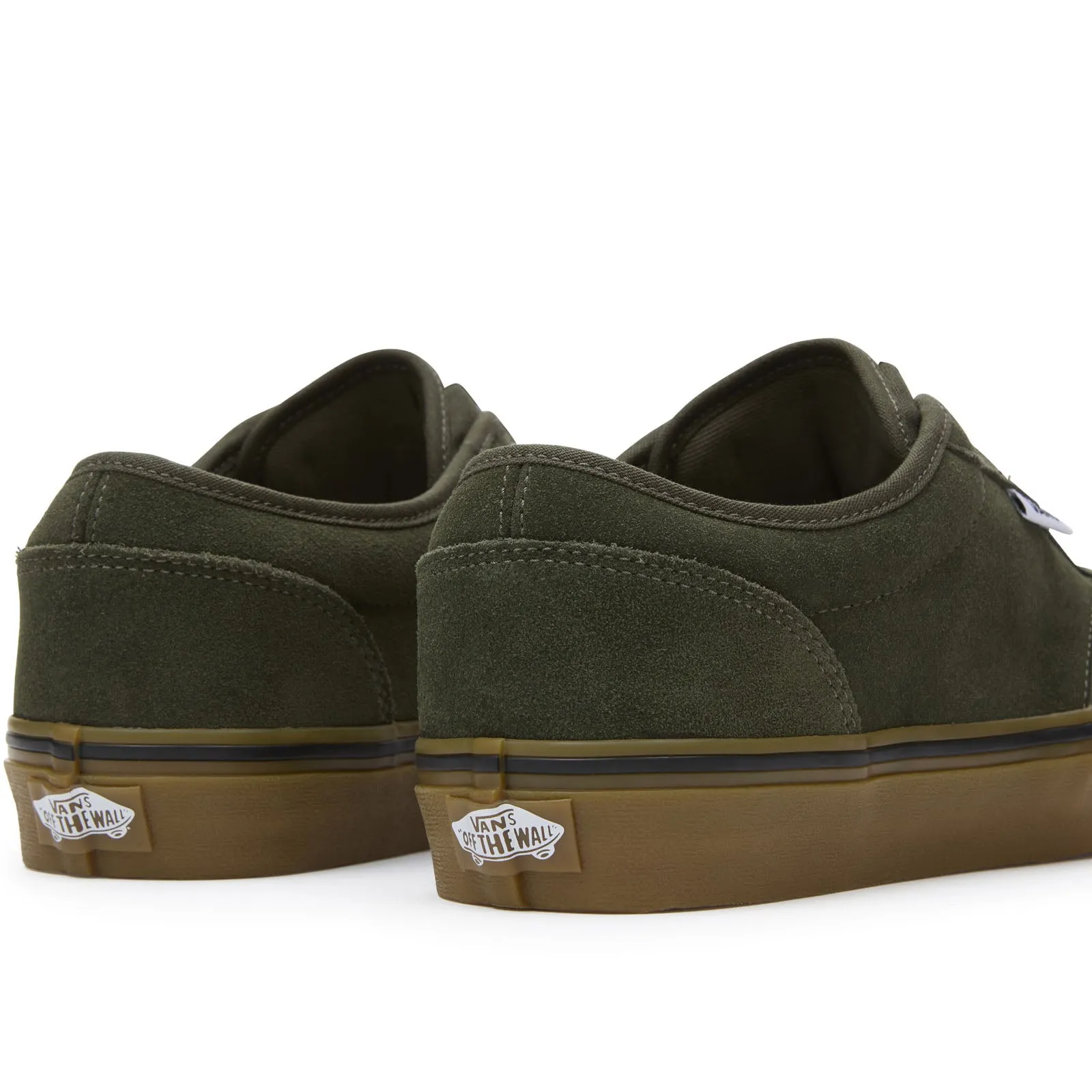 Vans Mens Atwood Suede Low Rise Trainers - Grape Leaf