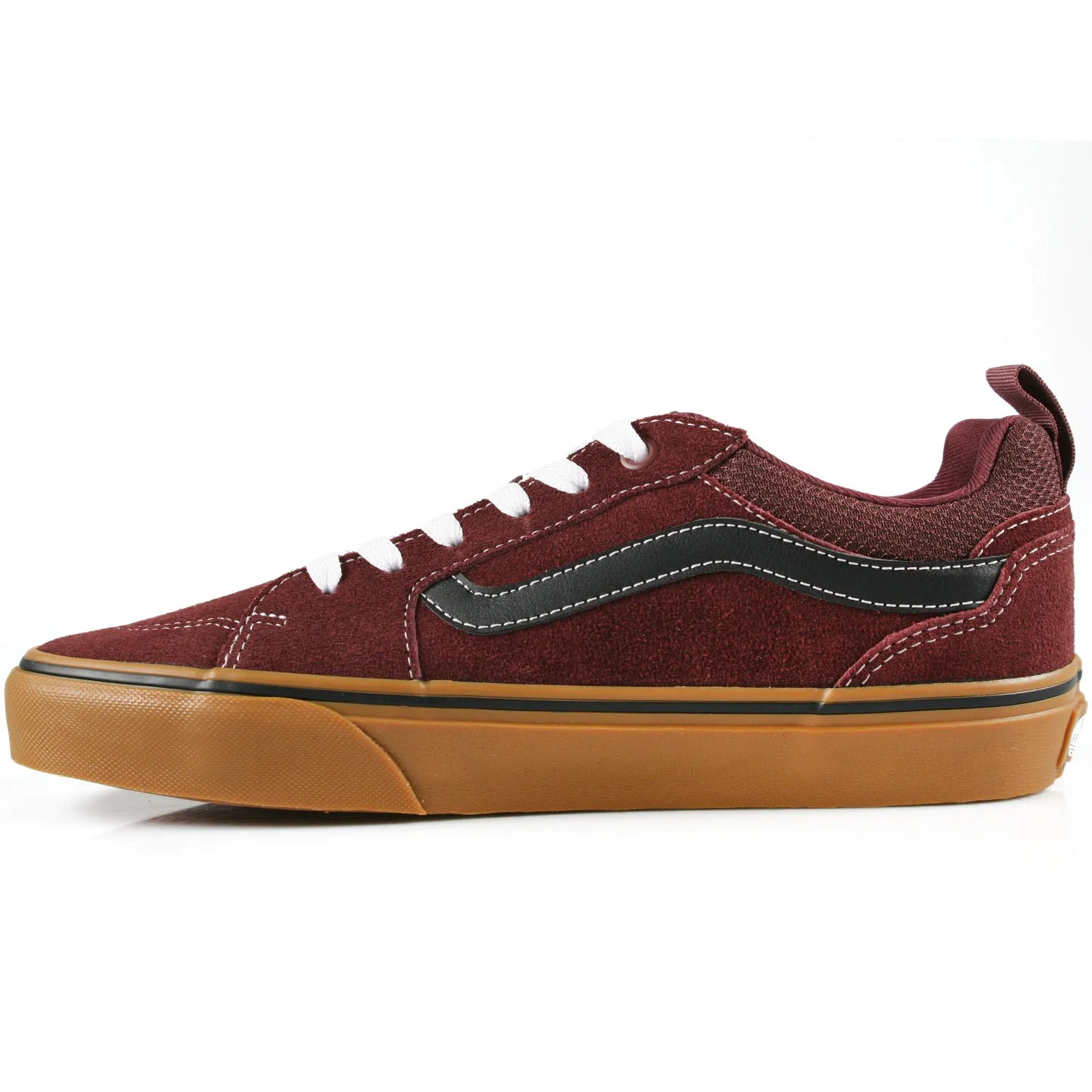 Vans Mens Filmore Low Rise Suede Trainers - Chocolate/Gum