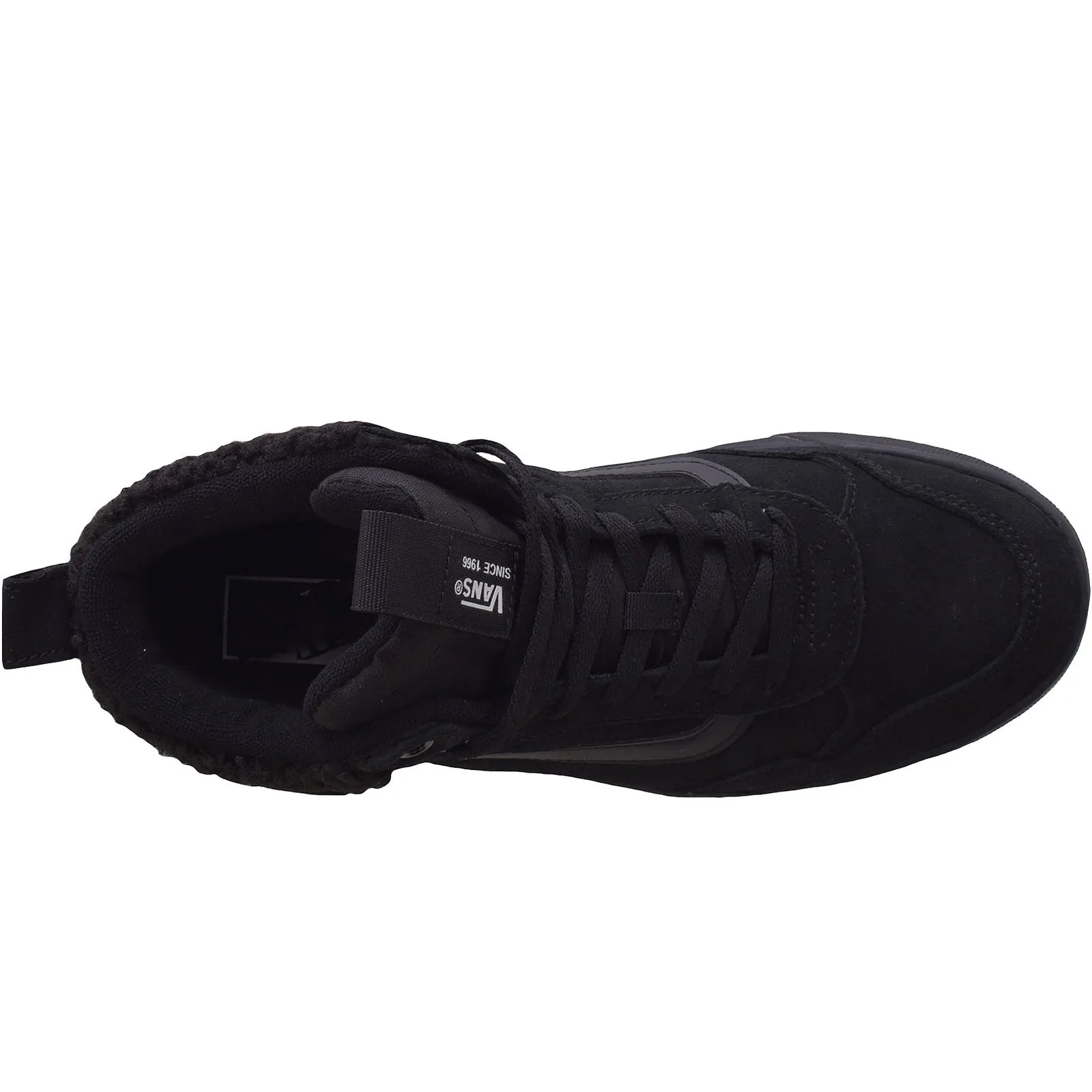 Vans Mens Range Exp High Top Vansguard Suede Trainers - Black