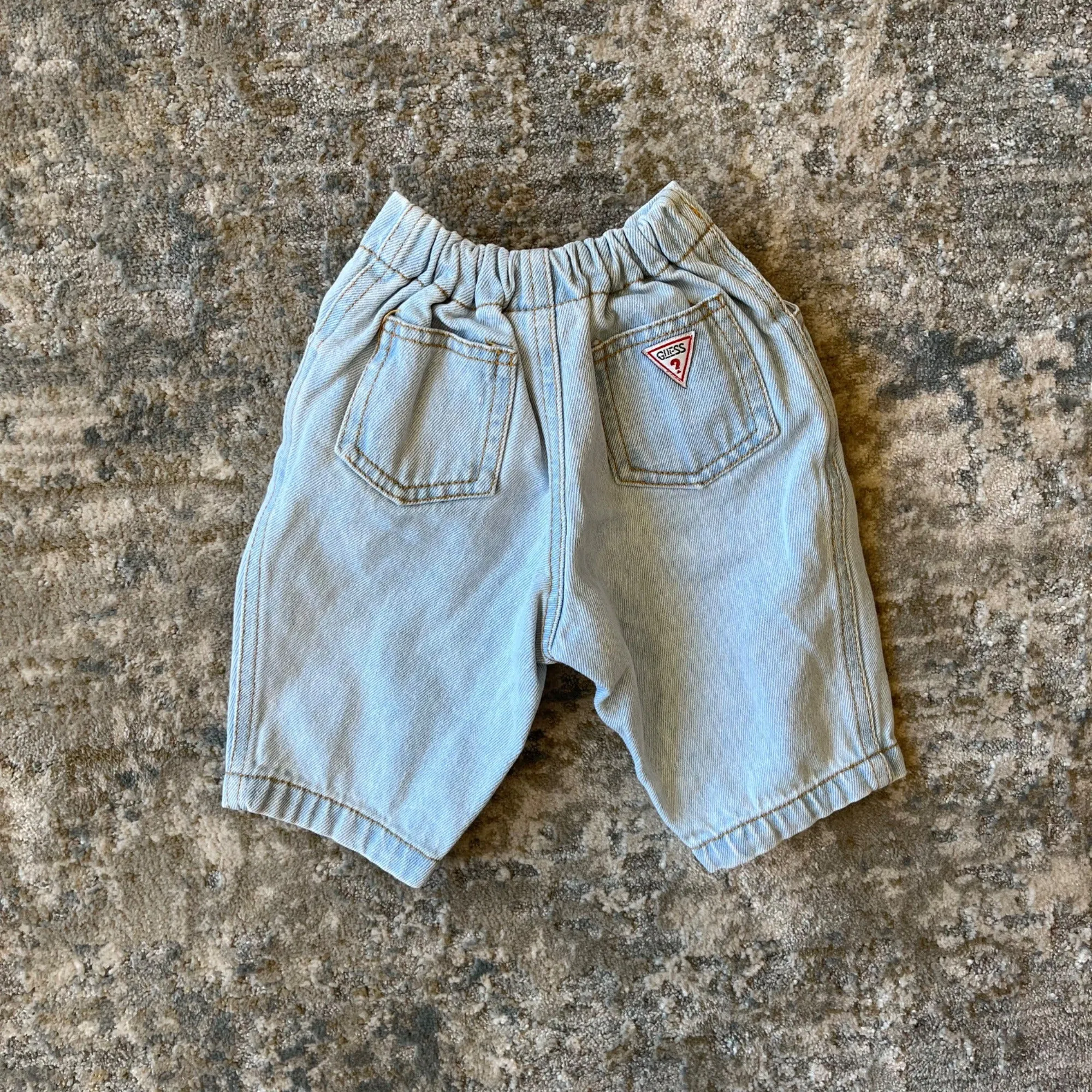 Vintage Baby Guess Light Wash Baby Jeans 3 Months USA