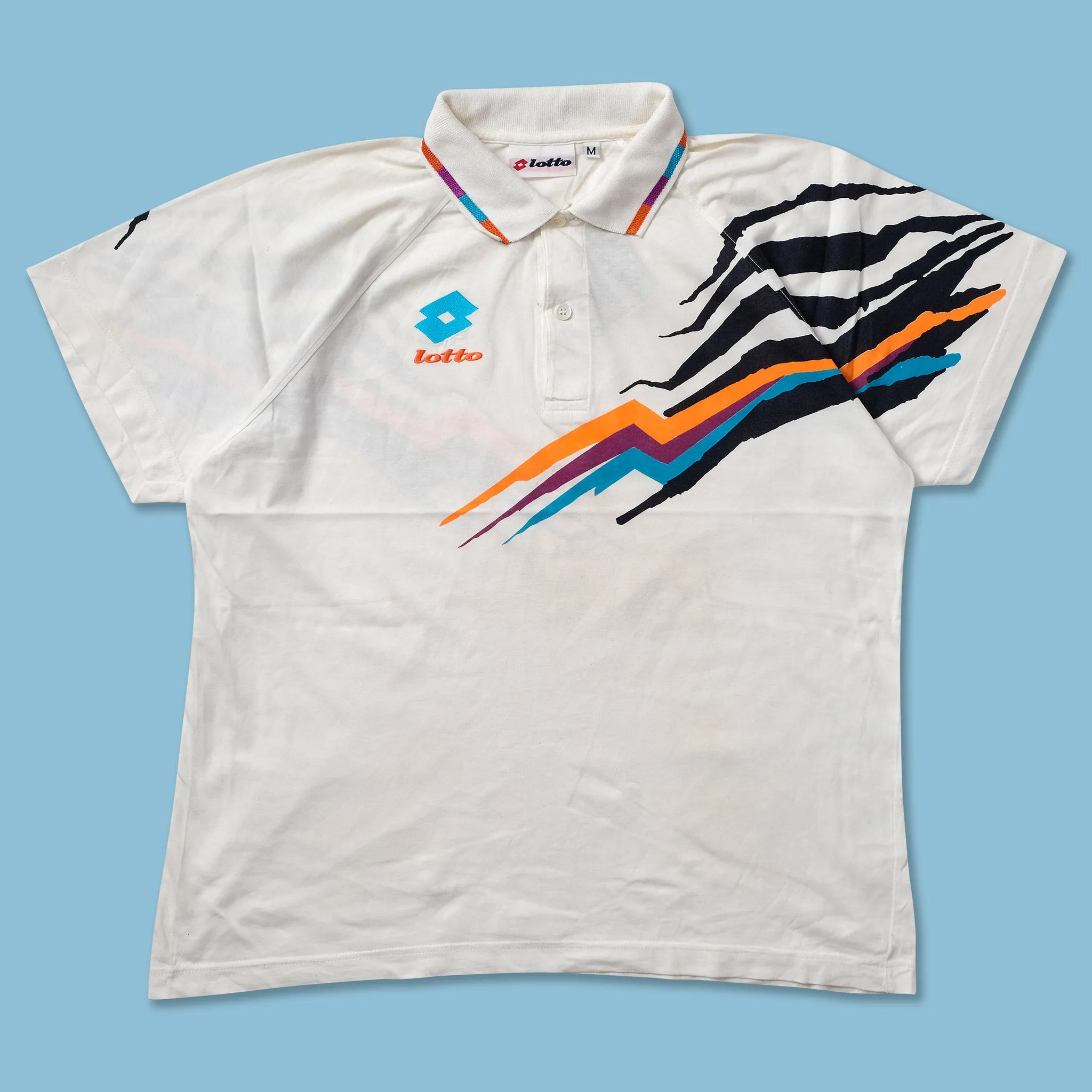 Vintage Lotto Tennis Polo Large