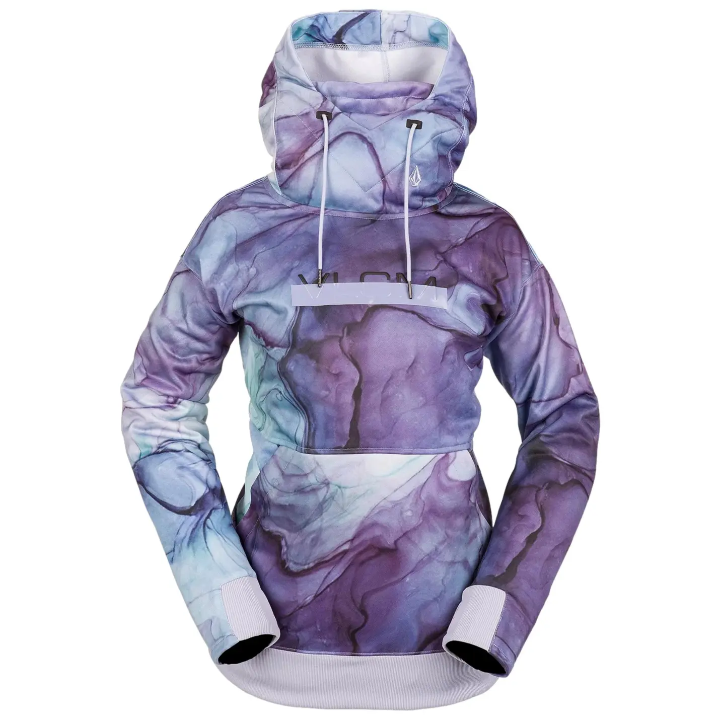 VOLCOM SNOWBOARD DONNA HOODIE HYDRO GLACIER INK