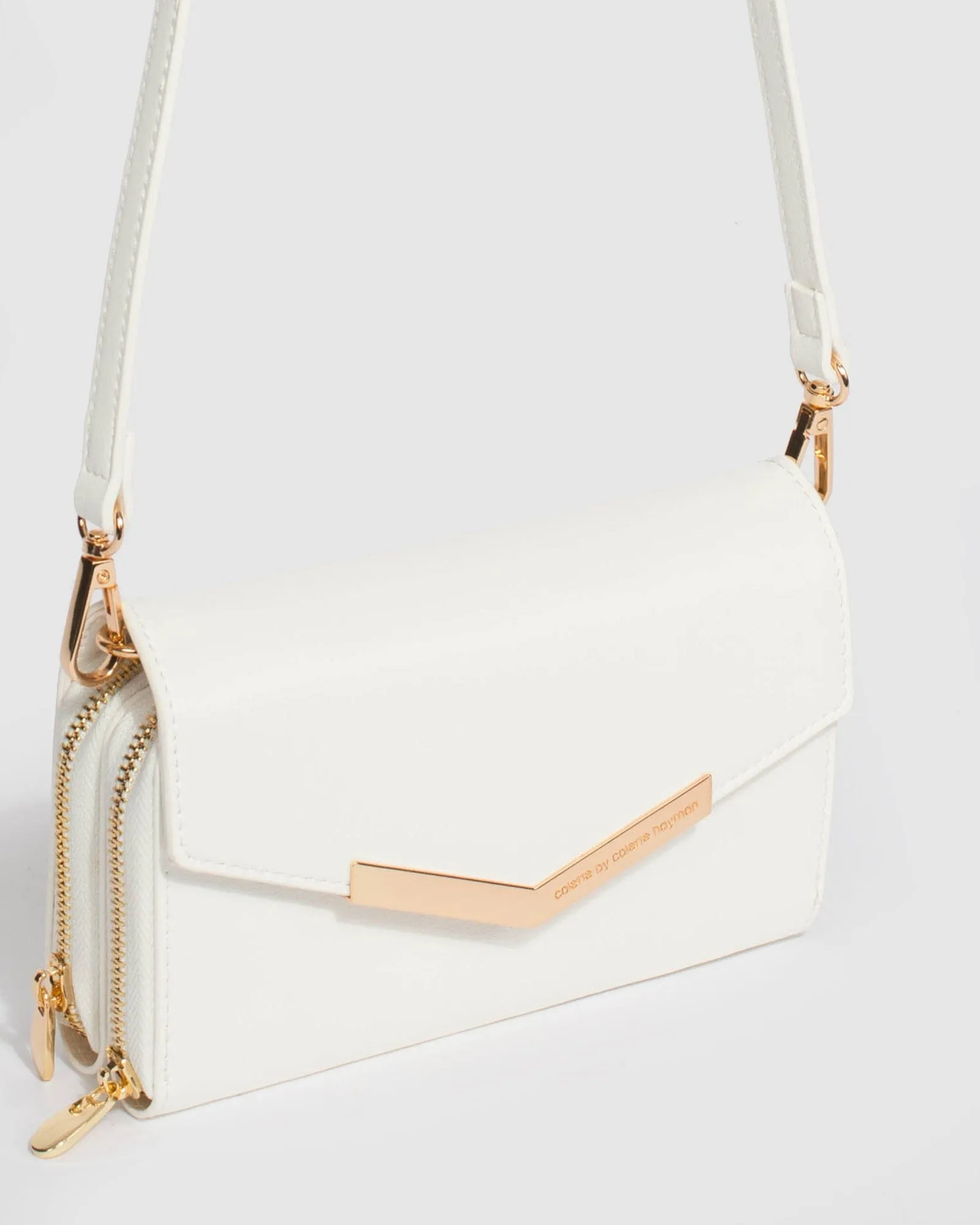 White Holly Phone Crossbody Bag