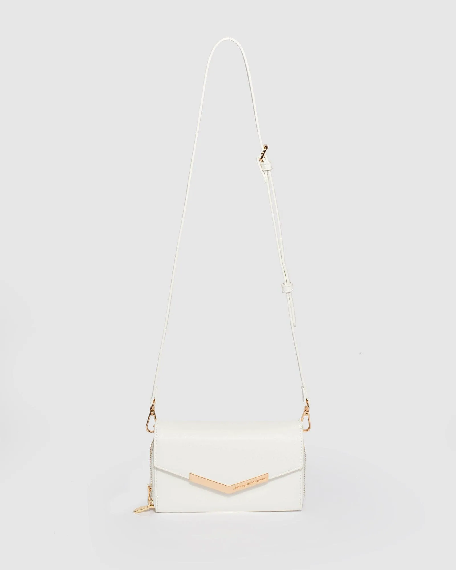 White Holly Phone Crossbody Bag