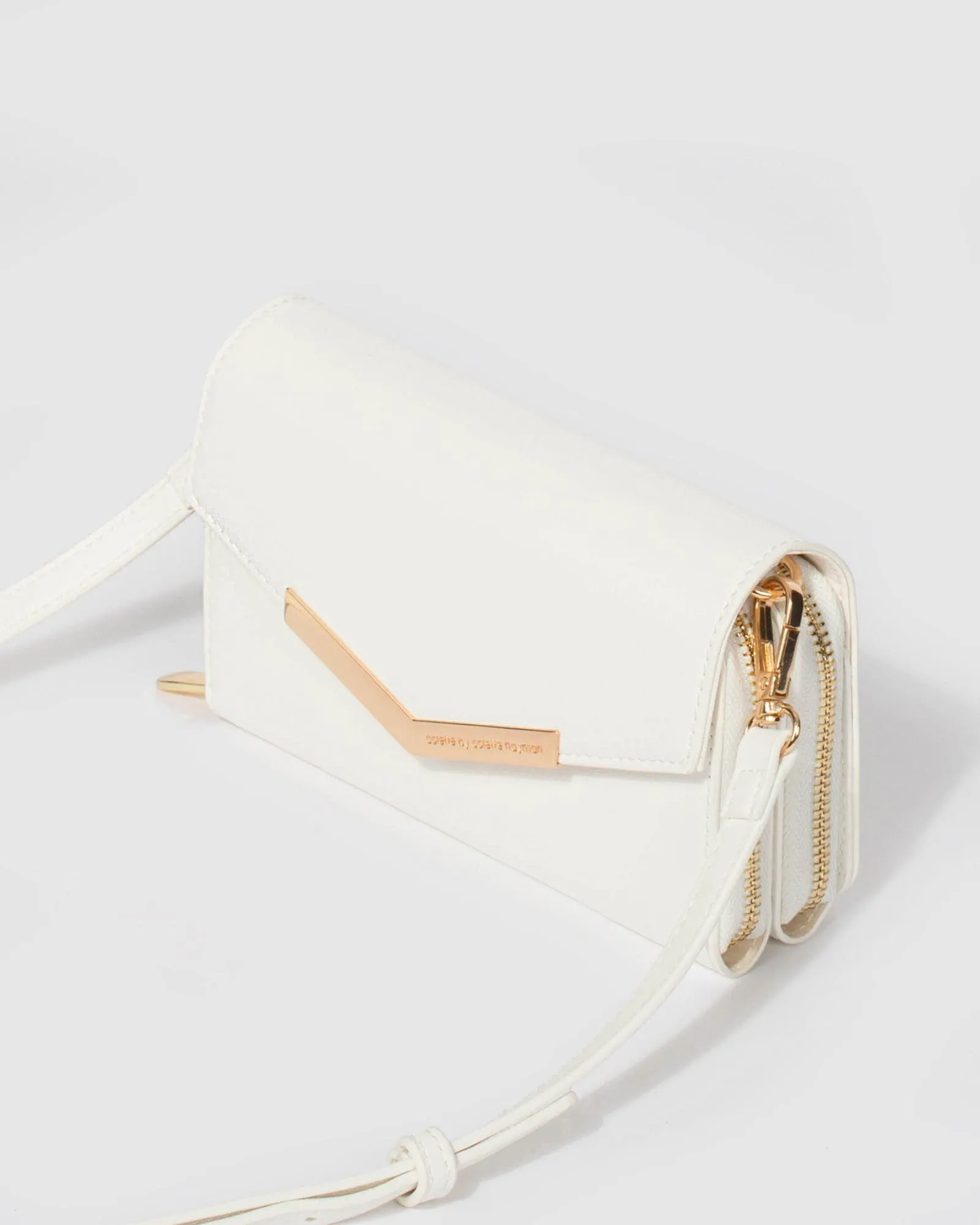 White Holly Phone Crossbody Bag