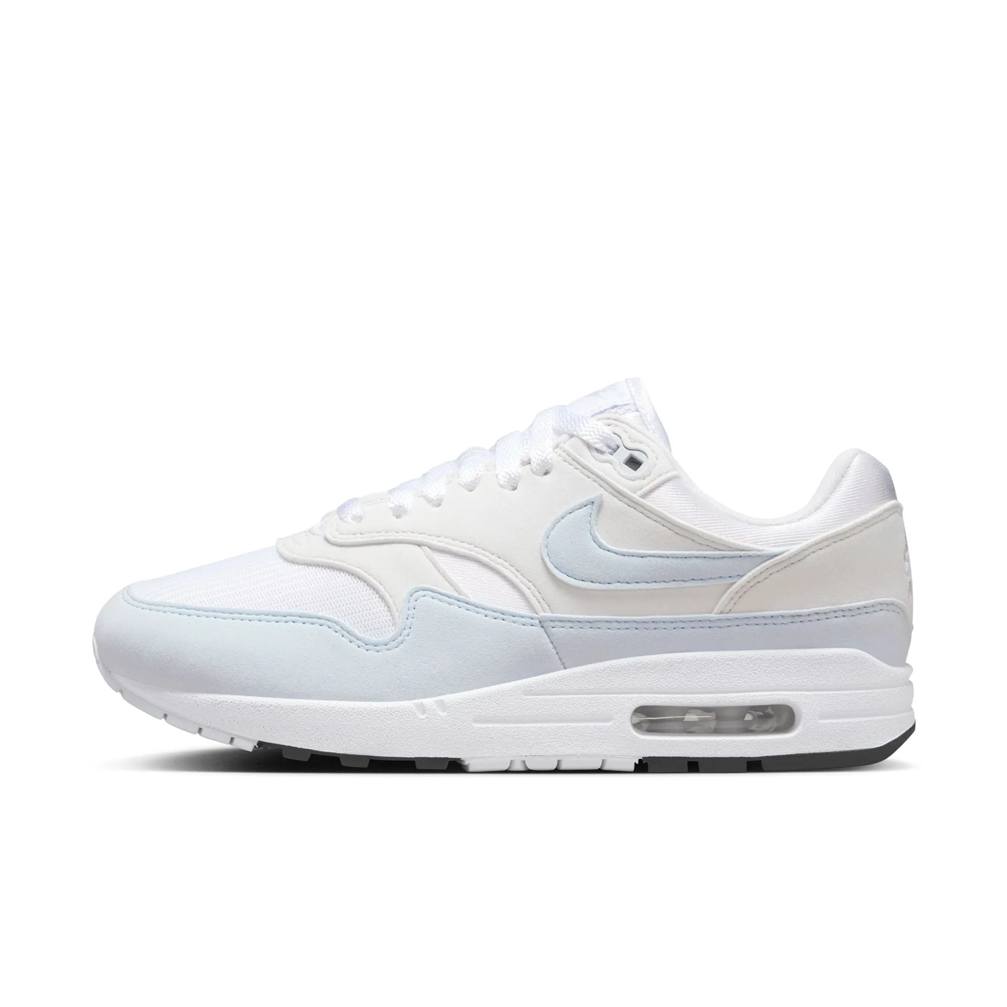 Womens Nike Air Max 1 'White/Football Grey'