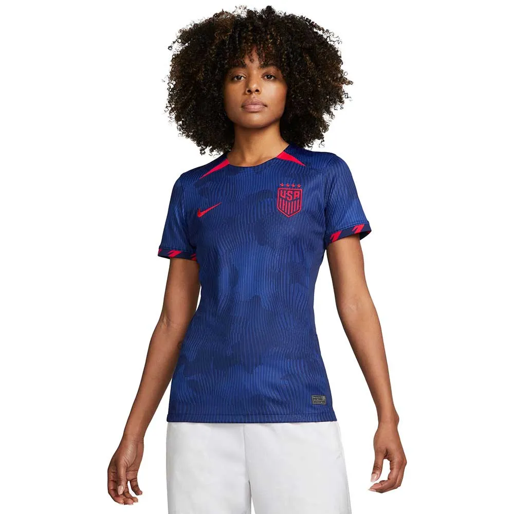 Women's USWNT (4-Star) 2023 Stadium Away Nike Dri-FIT Soccer Jersey - Royal/Loyal Blue/Speed Red/Speed Red