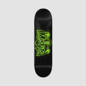 Zero Misfits Bat Fiend Skateboard Deck Glow In The Dark - 8.25