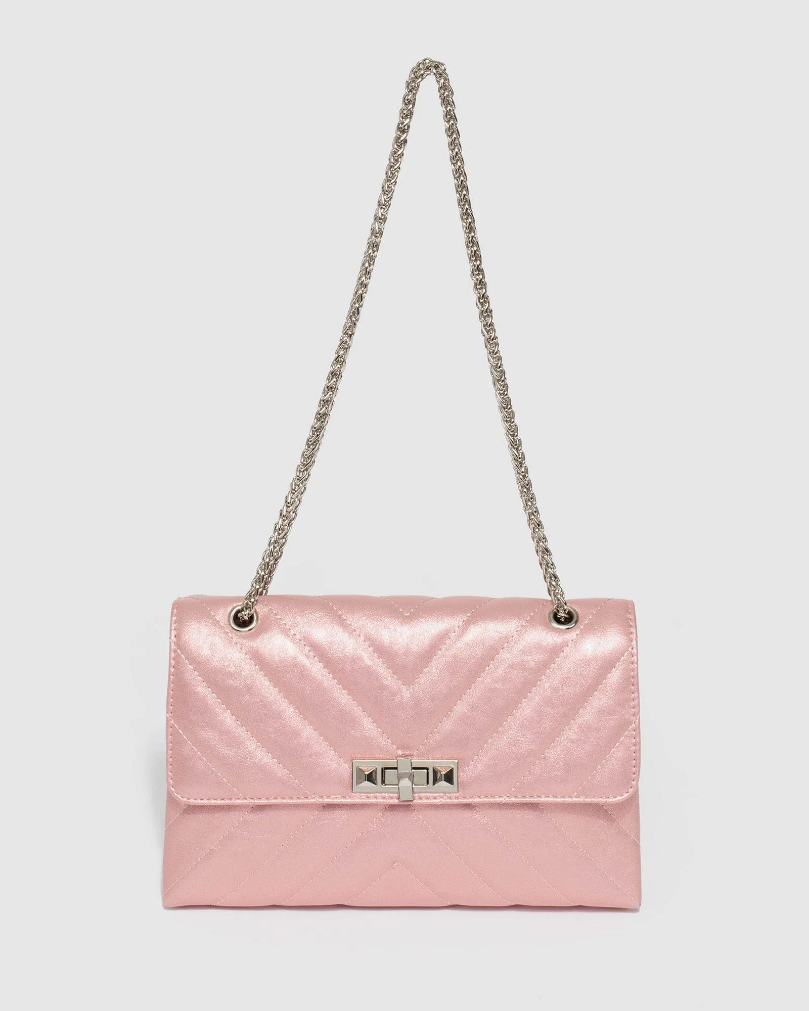 Zion Arrow Pink Crossbody Bag