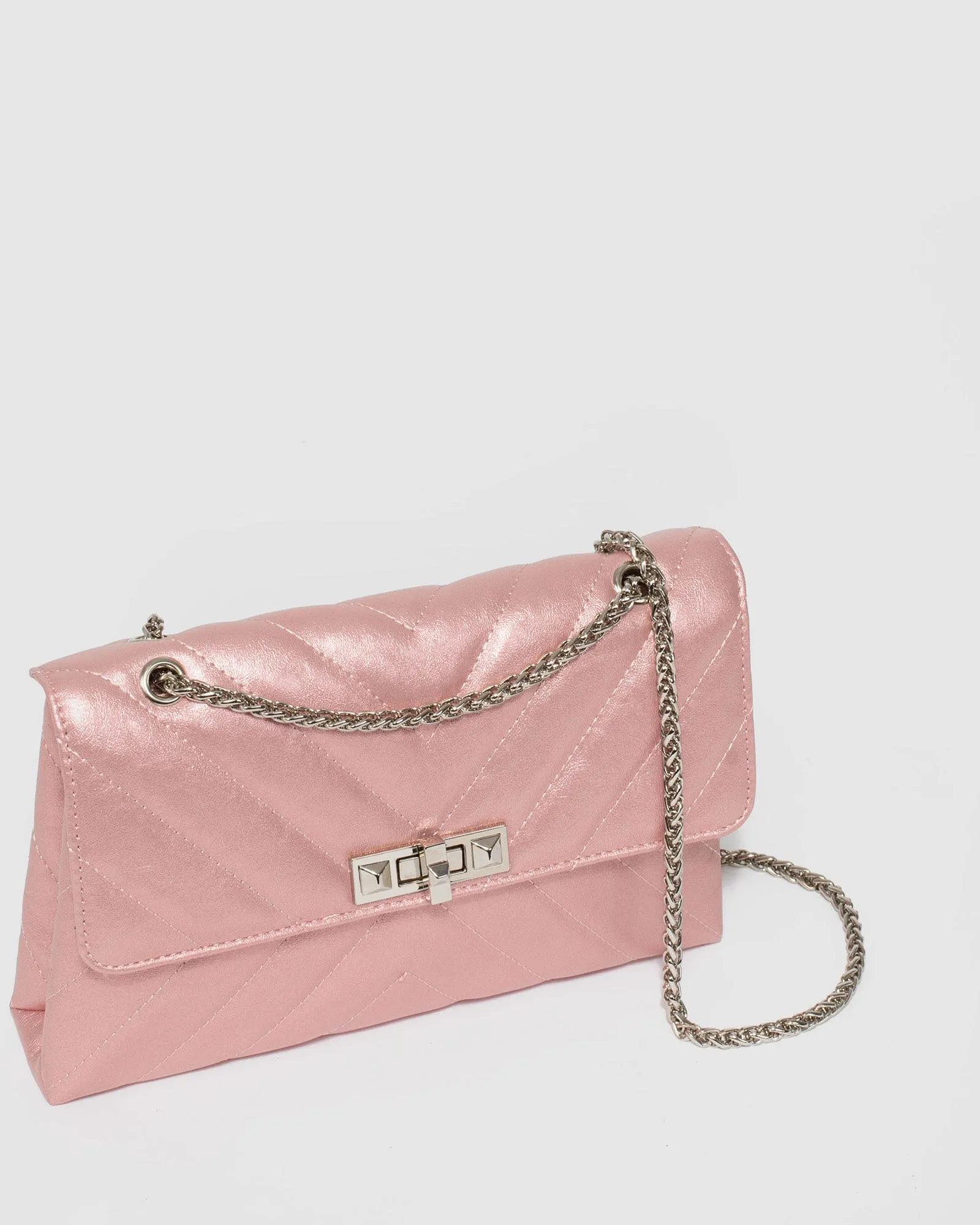 Zion Arrow Pink Crossbody Bag