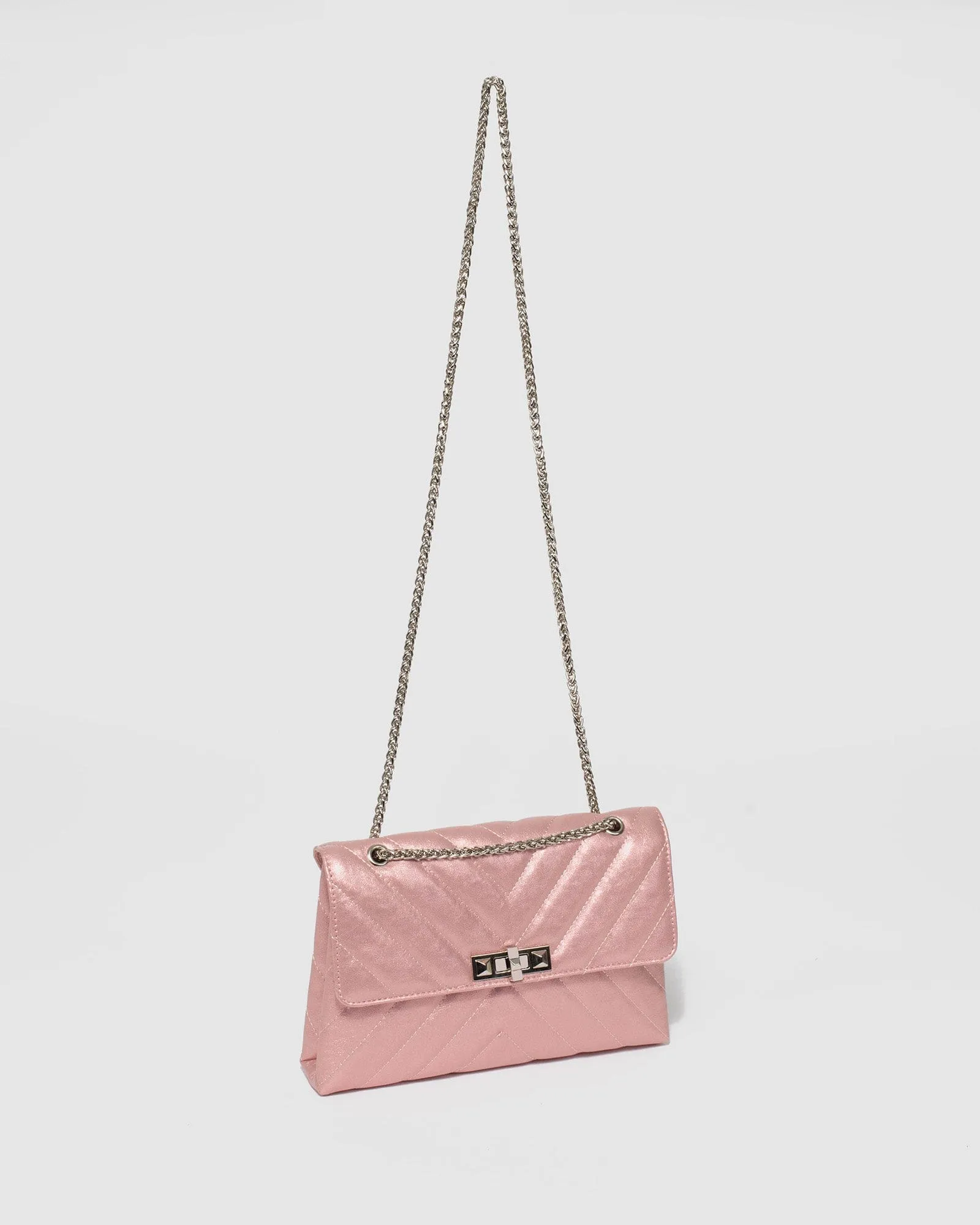 Zion Arrow Pink Crossbody Bag