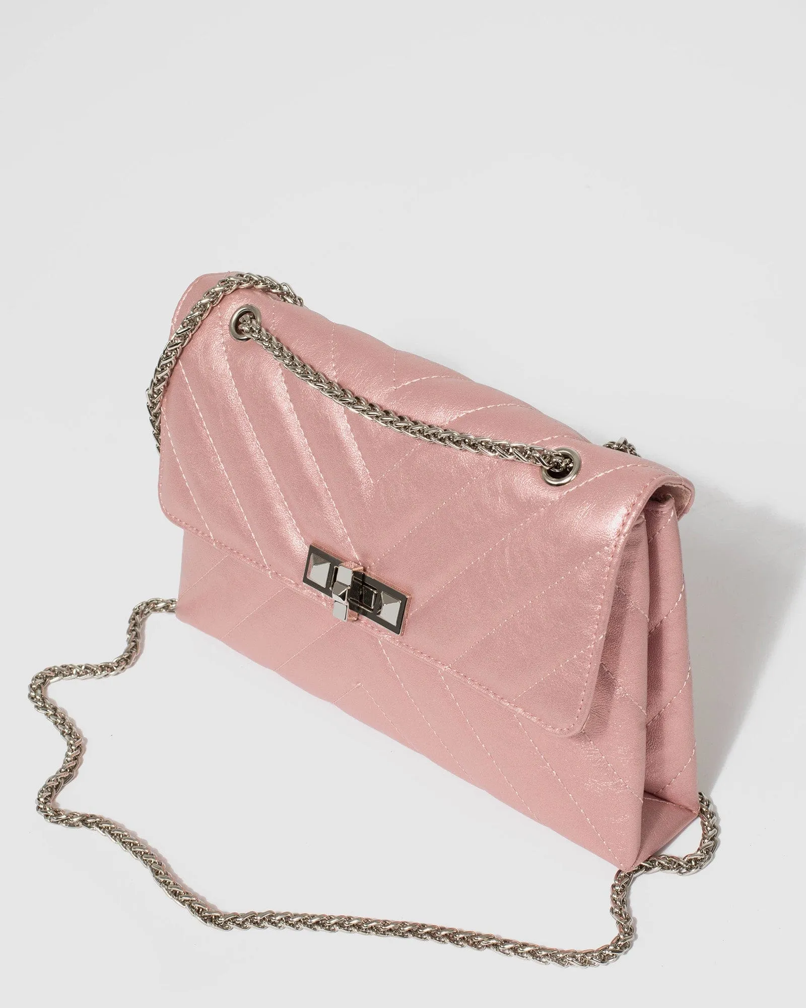 Zion Arrow Pink Crossbody Bag